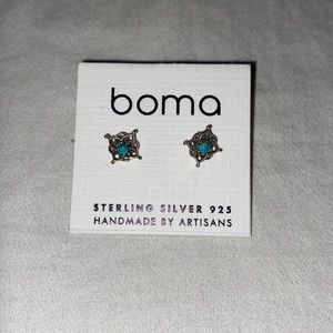 sterling silver earrings, minimally‎ used
